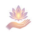 Open Hand Holding a Lotus 120 t